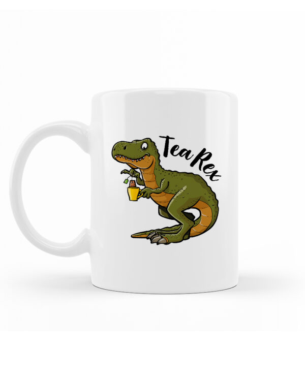 T-REX Κούπα Κεραμική Λευκή 330ml - Image 2