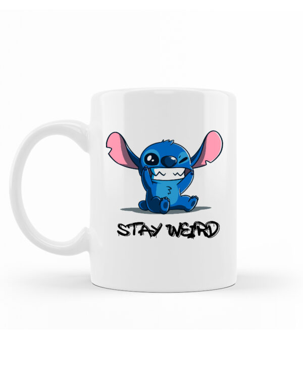 Stitch Κούπα Κεραμική Λευκή 330ml - Image 2