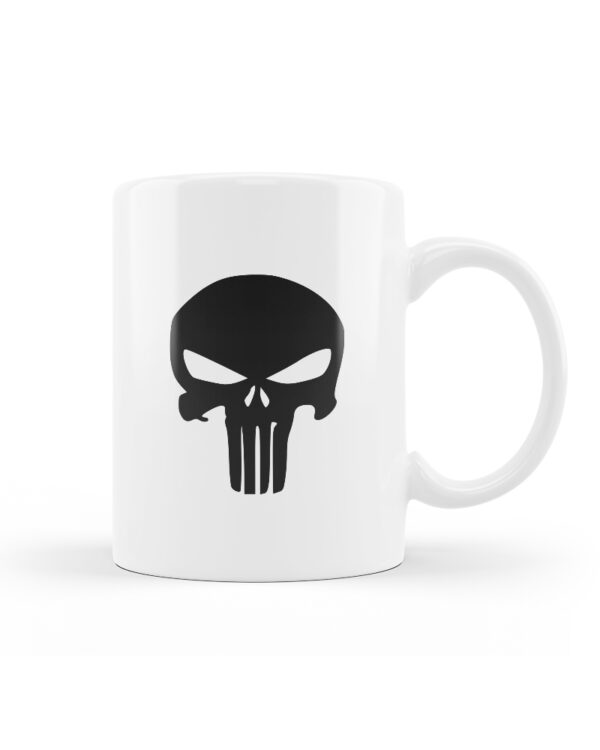 Κούπα Κεραμική Punisher  Λευκή 330ml - Image 1