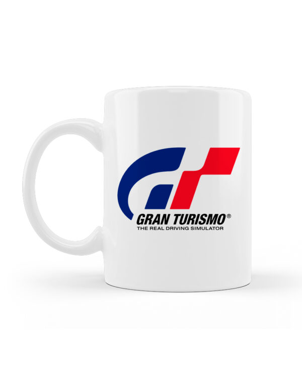 Gran Turismo Κούπα Κεραμική Λευκή 330ml - Image 2