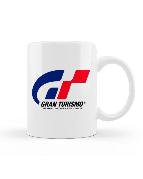 Gran Turismo Κούπα Κεραμική Λευκή 330ml - Image 1