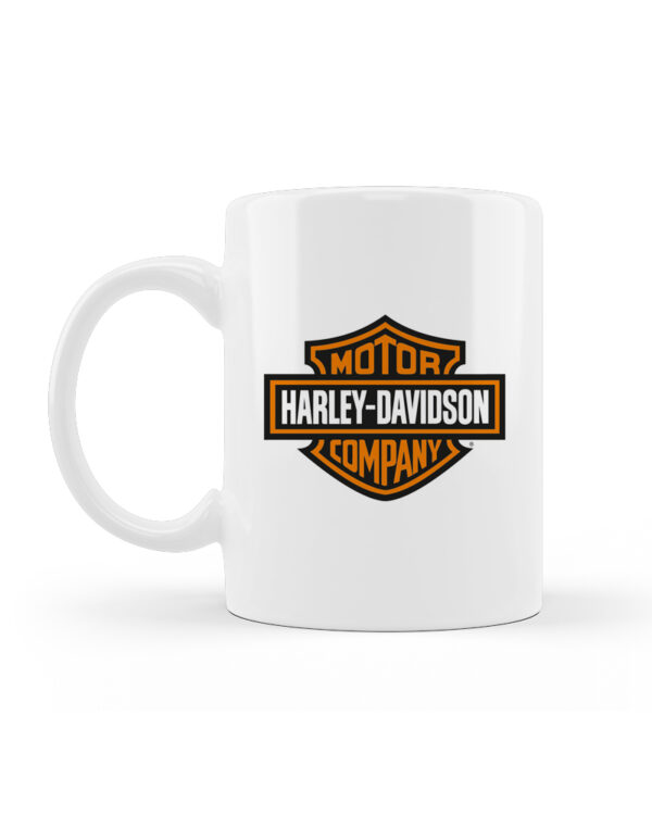 Harley Davidson Κούπα Κεραμική Λευκή 330ml - Image 2
