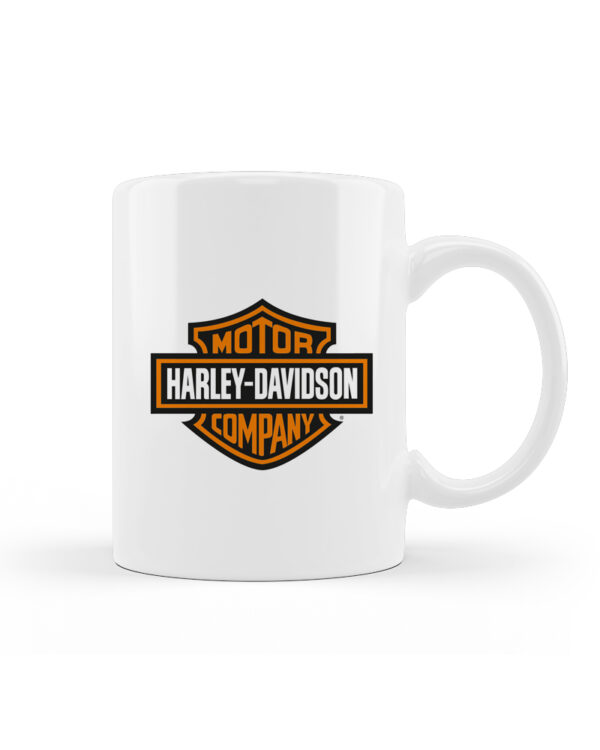 Harley Davidson Κούπα Κεραμική Λευκή 330ml - Image 1