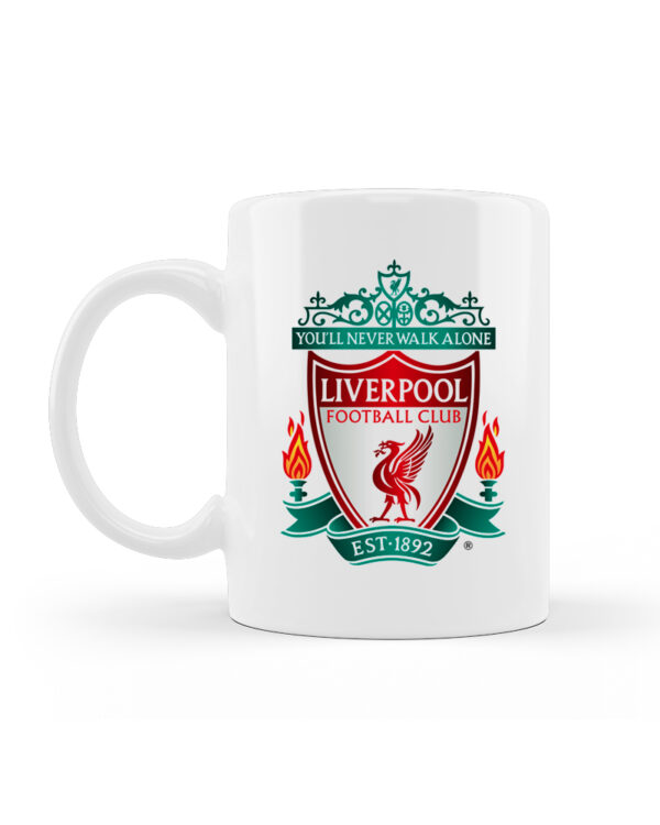 Liverpool Κούπα Κεραμική Λευκή 330ml - Image 2