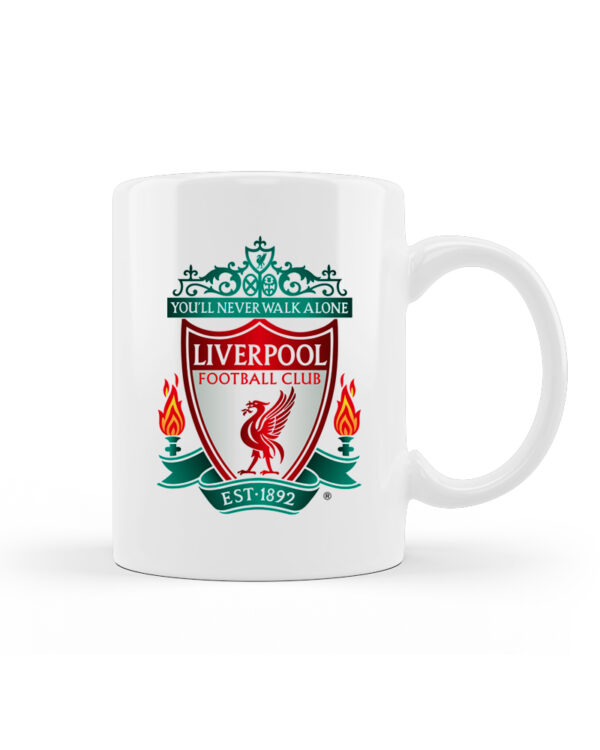 Liverpool Κούπα Κεραμική Λευκή 330ml - Image 1