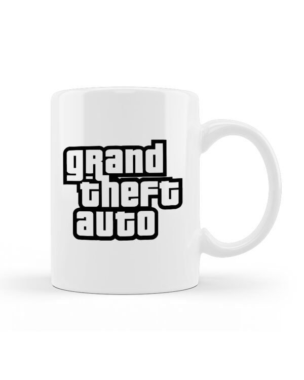 Κούπα Κεραμική Λευκή GTA 330ml - Image 1