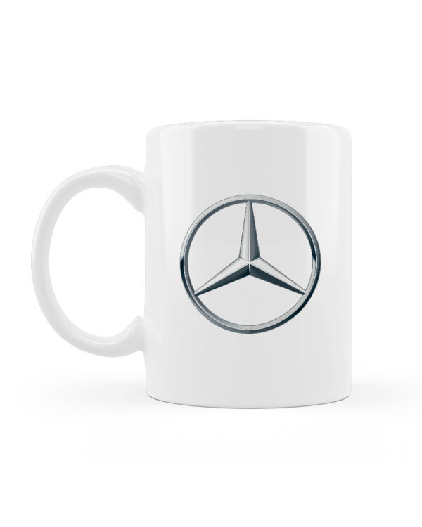 Κούπα Κεραμική Mercedes Λευκή 330ml - Image 2