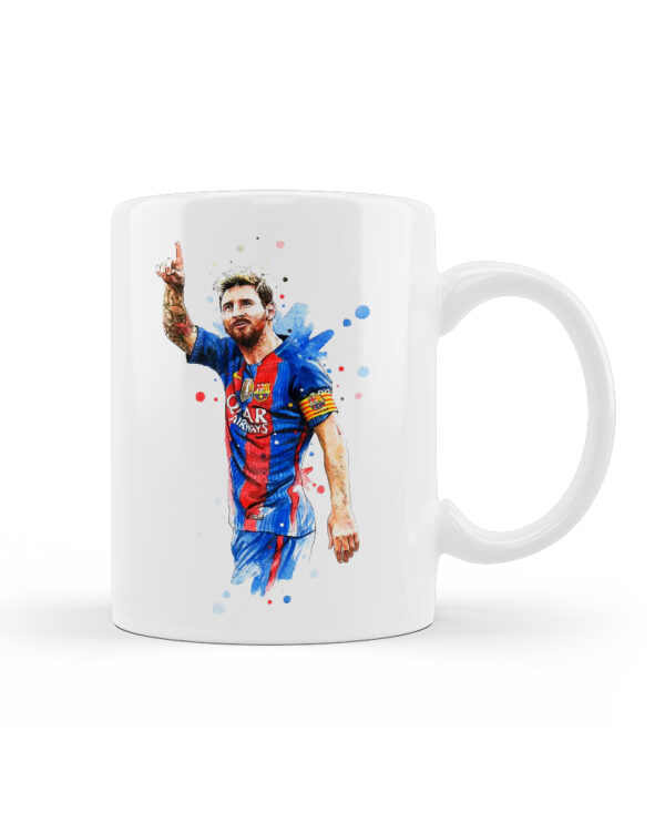 Κούπα Κεραμική Λευκή Messi 330ml - Image 1