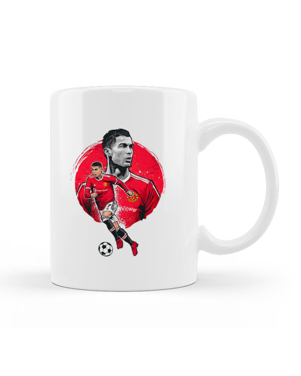 Κούπα Κεραμική Λευκή Ronaldo 330ml - Image 1