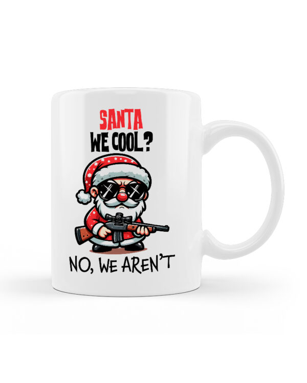 Κούπα Κεραμική Λευκή Χριστουγεννιάτικη 330ml - Image 1