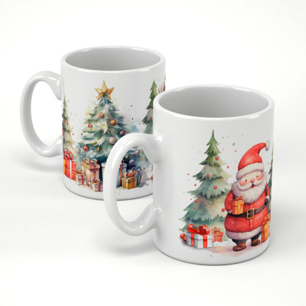 Printitup Κούπα Κεραμική Λευκή Χριστουγεννιάτικη 330ml - Image 1