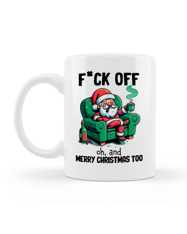 Κούπα Κεραμική Λευκή Χριστουγεννιάτικη 330ml - Image 2