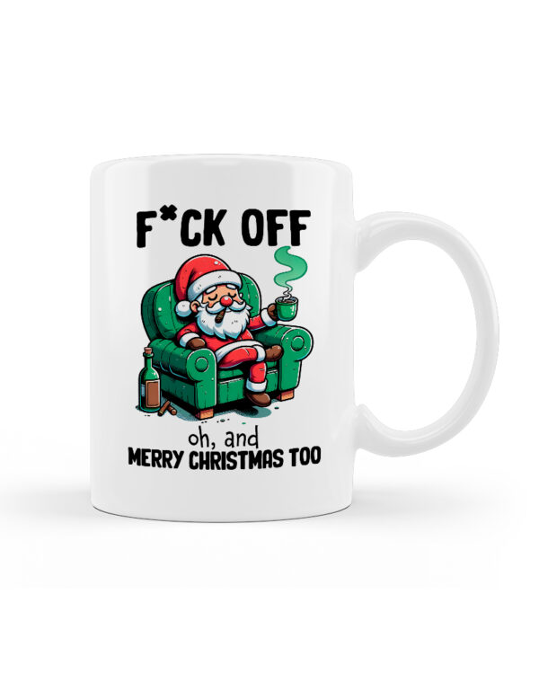 Κούπα Κεραμική Λευκή Χριστουγεννιάτικη 330ml - Image 1