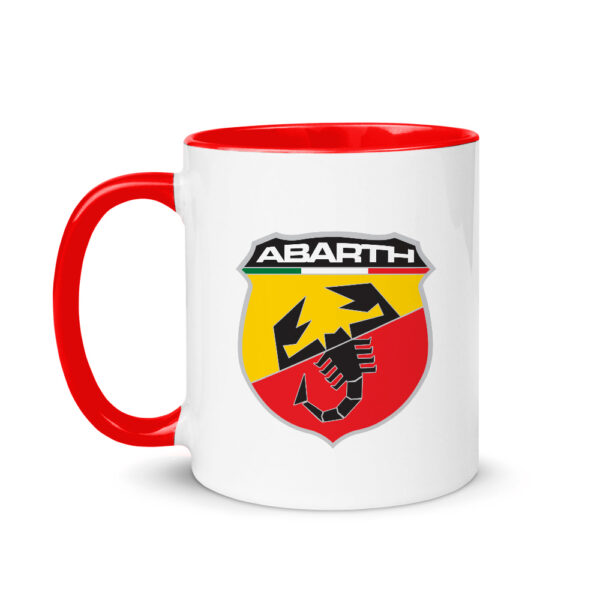 Κούπα Κεραμική Κόκκινη Fiat Abarth 330ml - Image 2