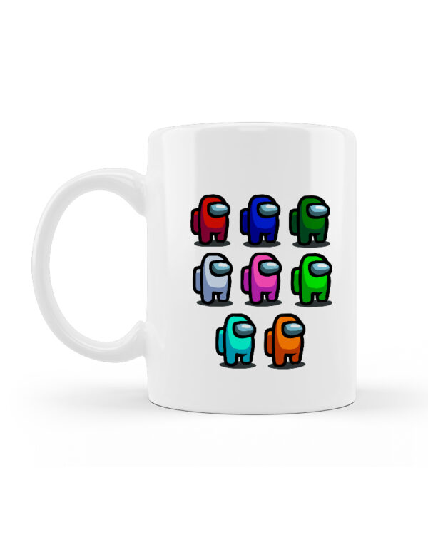 Κούπα Κεραμική Λευκή Among Us 330ml - Image 2