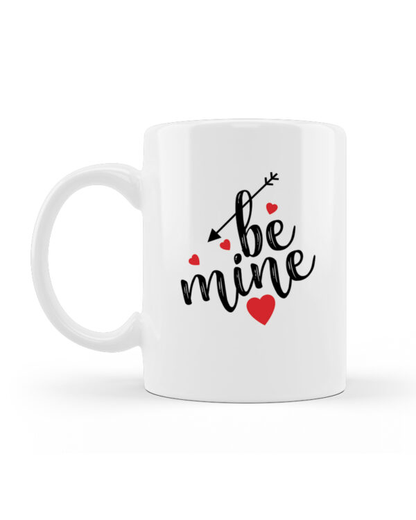Κούπα Κεραμική Λευκή Valentines Day Be Mine 330ml - Image 2