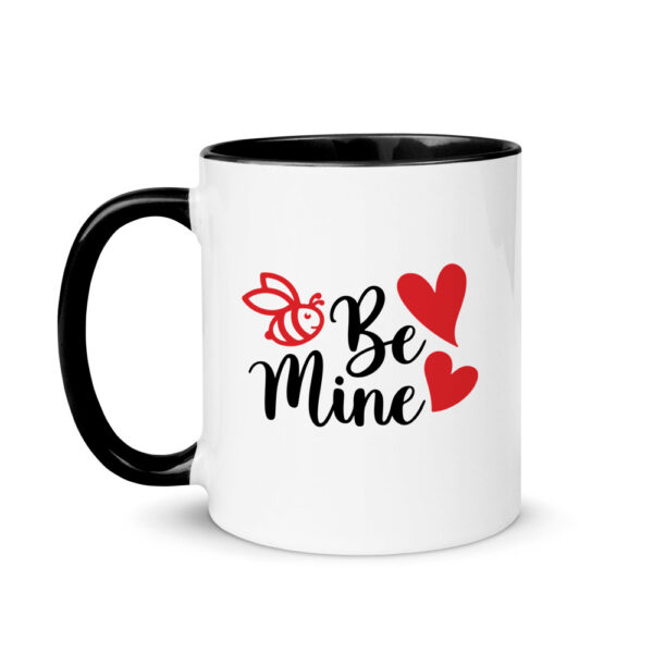 Κούπα Κεραμική Μαύρη Valentines Day Be Mine 330ml - Image 2