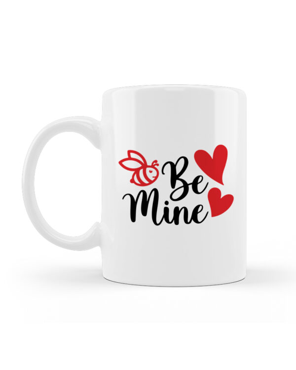 Κούπα Κεραμική Λευκή Valentines Day Be Mine 330ml - Image 2