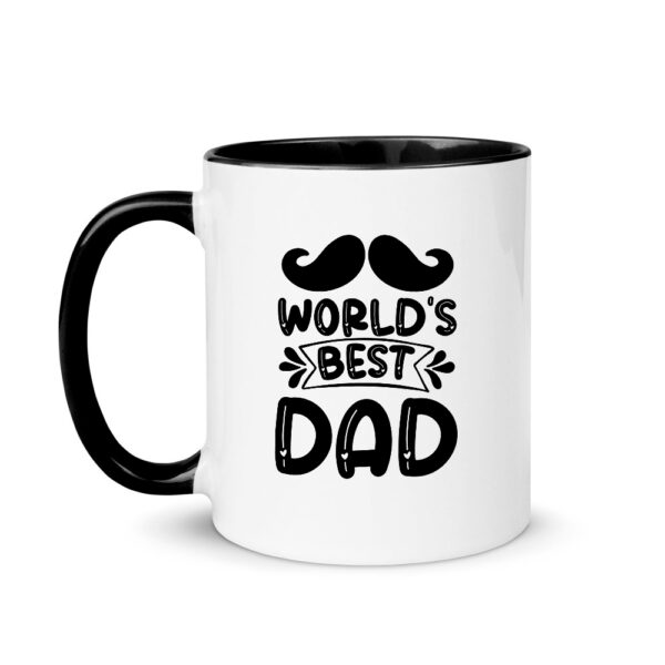 Κούπα Κεραμική Μαύρη Best Dad 330ml - Image 2