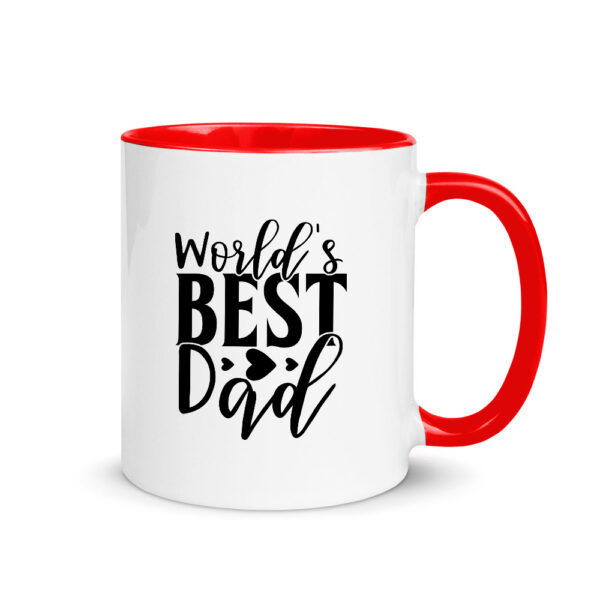 Κούπα Κεραμική Κόκκινη Best Dad 330ml - Image 1