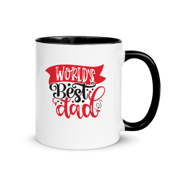 Κούπα Κεραμική Μαύρη Best Dad 330ml - Image 1