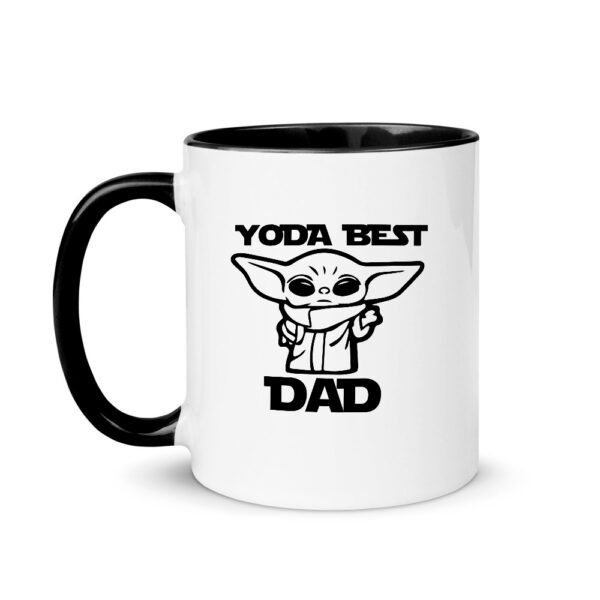 Κούπα Κεραμική Μαύρη Yoda Best Dad 330ml - Image 2