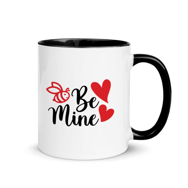 Κούπα Κεραμική Μαύρη Valentines Day Be Mine 330ml - Image 1