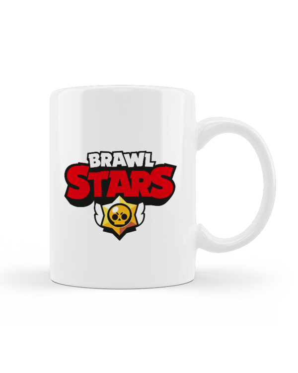 Κούπα Κεραμική Λευκή Brawl Stars 330ml - Image 1