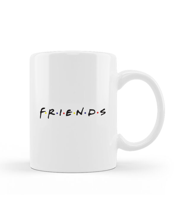 Κούπα Κεραμική Λευκή Friends 330ml - Image 1