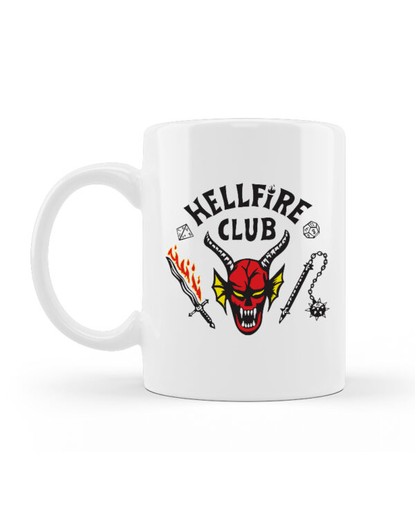 Κούπα Κεραμική Λευκή Hellfire Club 330ml - Image 2