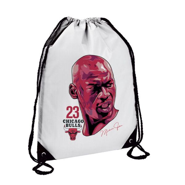 Τσάντα πλάτης γυμναστηρίου Chicago Bulls Jordan Λευκή - Image 1
