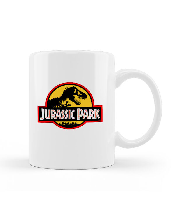Κούπα Κεραμική Λευκή Jurassic Park 330ml - Image 1
