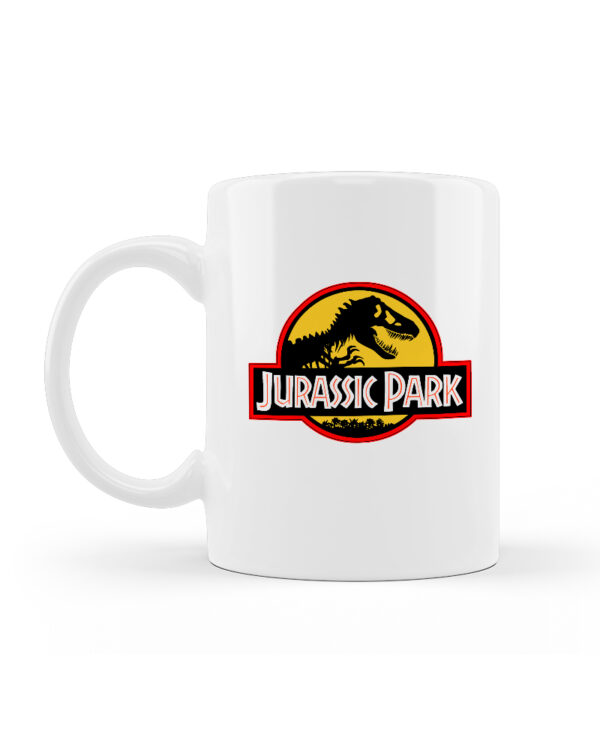 Κούπα Κεραμική Λευκή Jurassic Park 330ml - Image 2