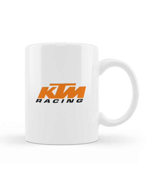 Κούπα Κεραμική Λευκή KTM 330ml - Image 1