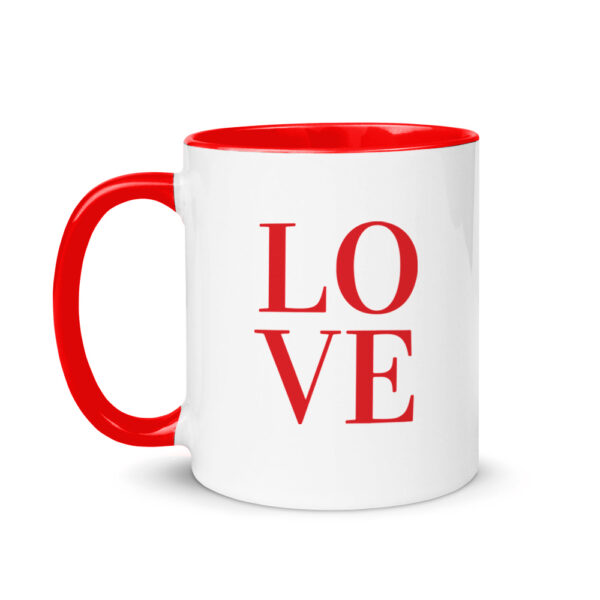 Κούπα Κεραμική Κόκκινη Valentines Day Love 330ml - Image 2