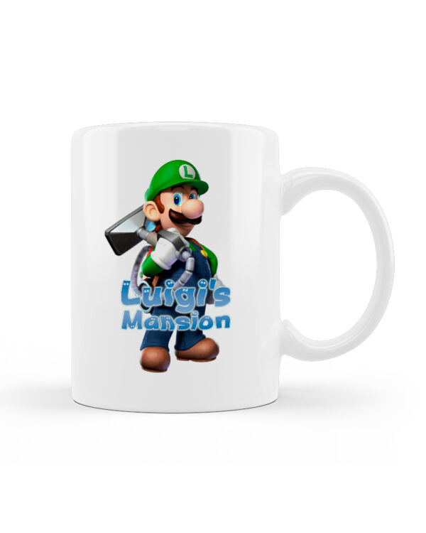 Κούπα Κεραμική Λευκή Luigi's Mansion 330ml - Image 1
