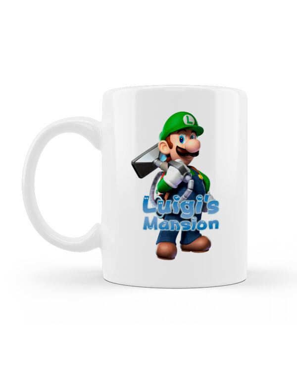 Κούπα Κεραμική Λευκή Luigi's Mansion 330ml - Image 2