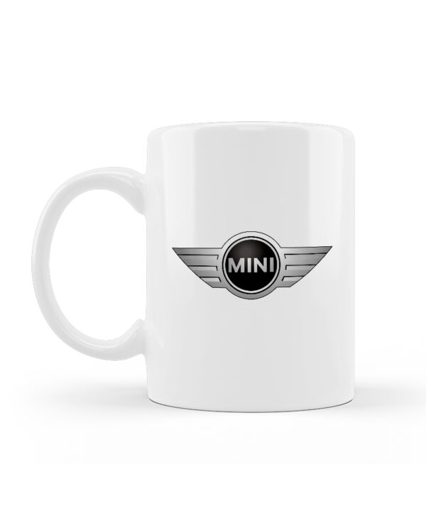 Κούπα Κεραμική Λευκή Mini Cooper 330ml - Image 2