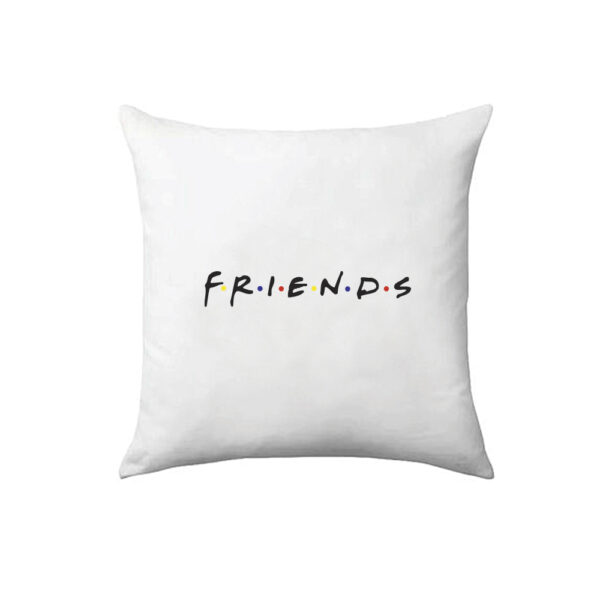 Μαξιλάρι Καναπέ Friends Λευκό 40cm x 40cm - Image 1