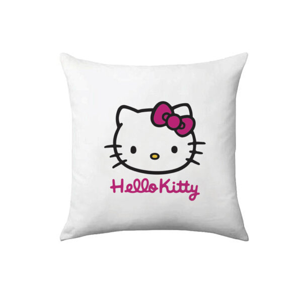 Μαξιλάρι Καναπέ Hello Kitty Λευκό 40cm x 40cm - Image 1
