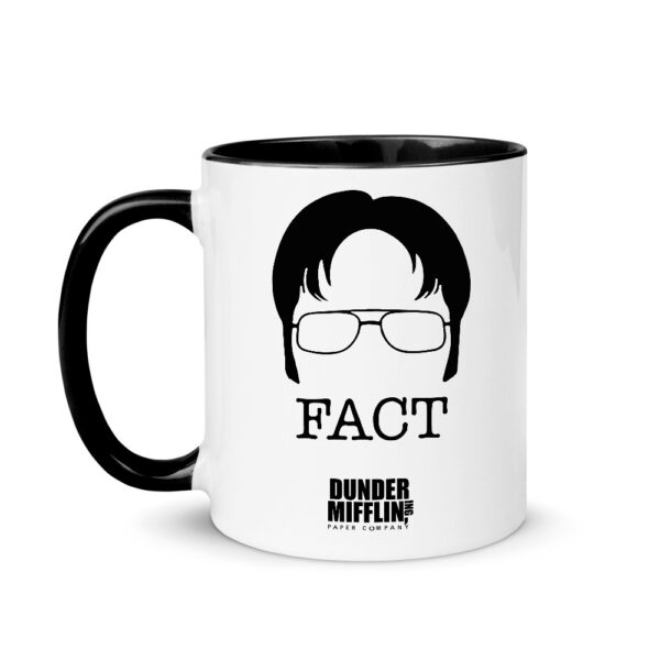 Κούπα Κεραμική Μαύρη The Office Fact 330ml - Image 2