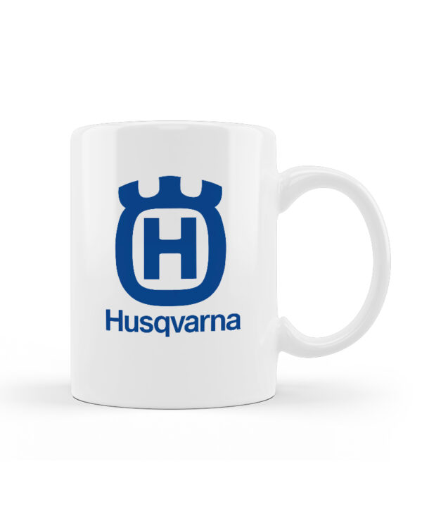 Κούπα Κεραμική Λευκή Husqvarna 330ml - Image 1