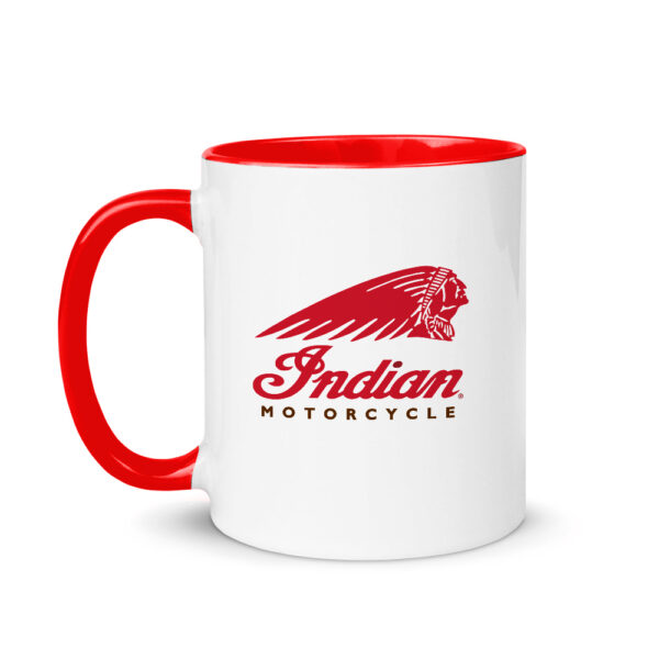 Κούπα Κεραμική Κόκκινη Indian Motors 330ml - Image 2