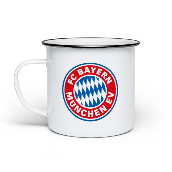 Κούπα Μεταλλική Εμαγιέ Λευκή Bayern 355ml - Image 2