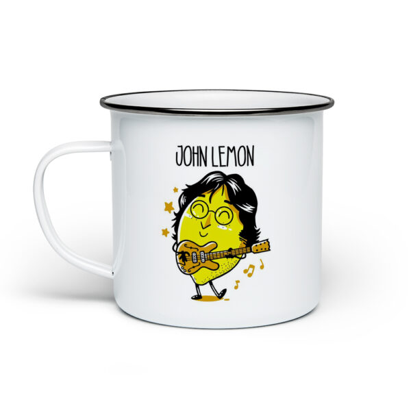 Κούπα Μεταλλική Εμαγιέ John Lemon 355ml - Image 2